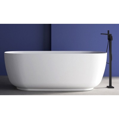 Ванна акриловая Abber 170 х 75 x 60 см, отдельностоящая, белая, AB9260