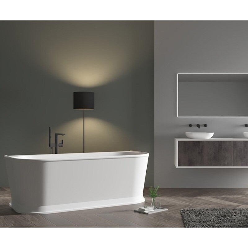 Ванна акриловая Abber 170 х 80 x 60 см, белая, AB9276