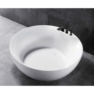 Ванна акриловая Abber AB9280 150 х 150 x 58 см отдельностоящая, белая