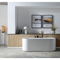 Ванна акриловая Abber 170 х 78 x 60 см, белая, AB9310
