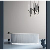 Ванна акриловая Abber 180 х 85 x 58 см, отдельностоящая, белая, AB9327