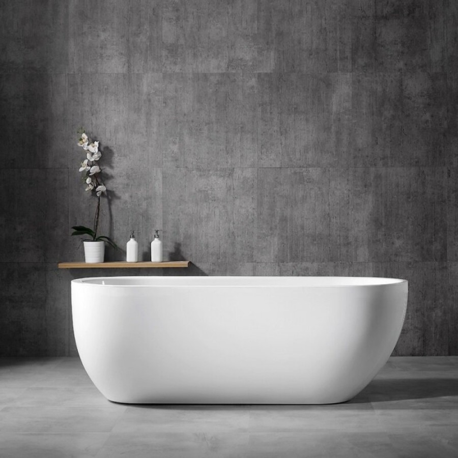 Ванна акриловая Abber 150 х 70 x 60 см, отдельностоящая, белая, AB9341-1.5