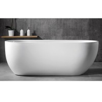 Ванна акриловая Abber 150 х 70 x 60 см, отдельностоящая, белая, AB9341-1.5