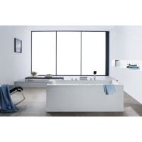Ванна акриловая Abber 160 x 80 см отдельностоящая, белый, AB9406-1.6