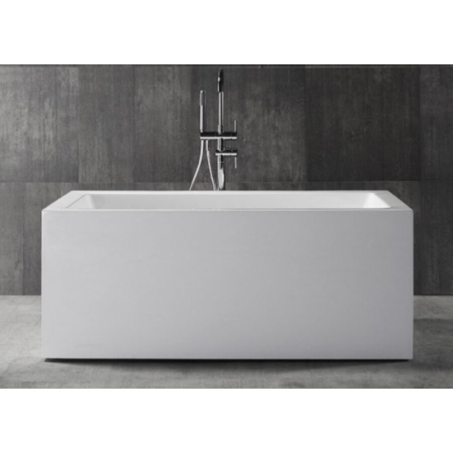 Ванна акриловая Abber 160 x 80 см отдельностоящая, белый, AB9406-1.6