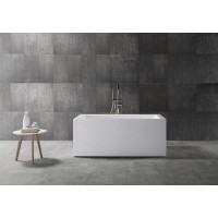 Ванна акриловая Abber 160 x 80 см отдельностоящая, белый, AB9406-1.6
