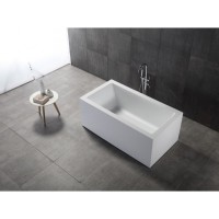 Ванна акриловая Abber 160 x 80 см отдельностоящая, белый, AB9406-1.6