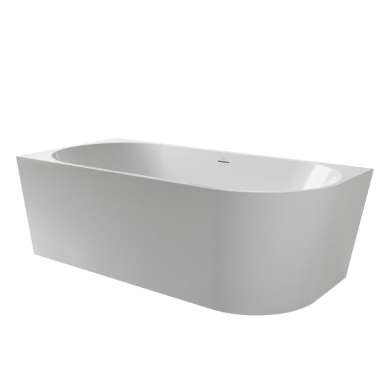 Ванна акриловая Abber AB9502-1.8 L, 180 x 80 см, белая, левая