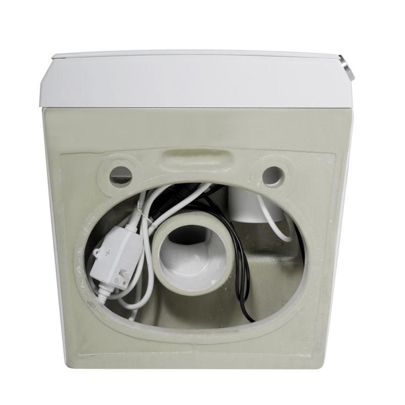 Электронный унитаз-биде ABBER Bequem AC1119S подвесной белый