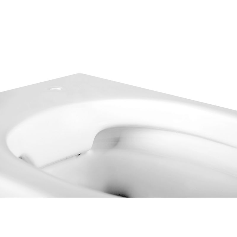 Унитаз ABBER Bequem AC1103 подвесной белый, безободковый