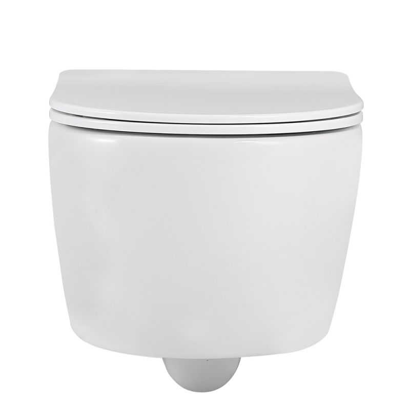 Унитаз ABBER Bequem AC1104 подвесной белый, безободковый