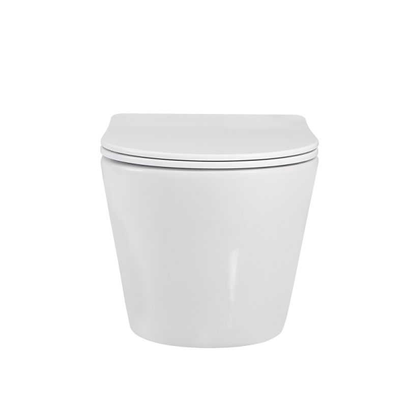 Унитаз ABBER Bequem AC1102 подвесной белый, безободковый