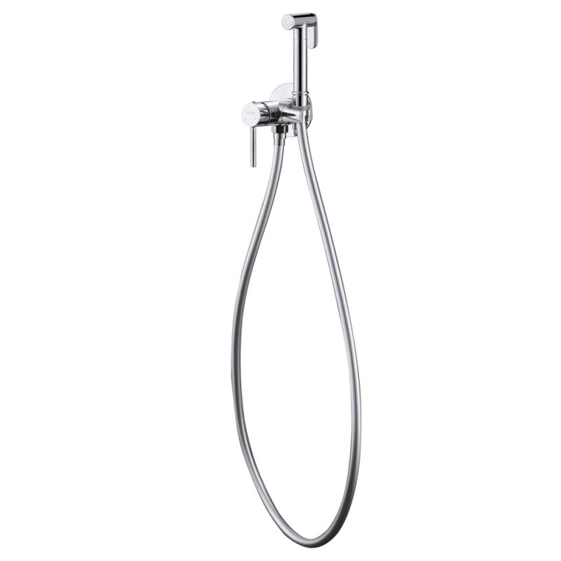 Гигиенический душ со смесителем Abber Wasser Kreis AF8125 Хром