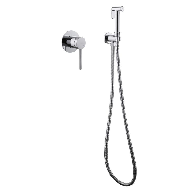 Гигиенический душ со смесителем Abber Emotion AF8825 Хром