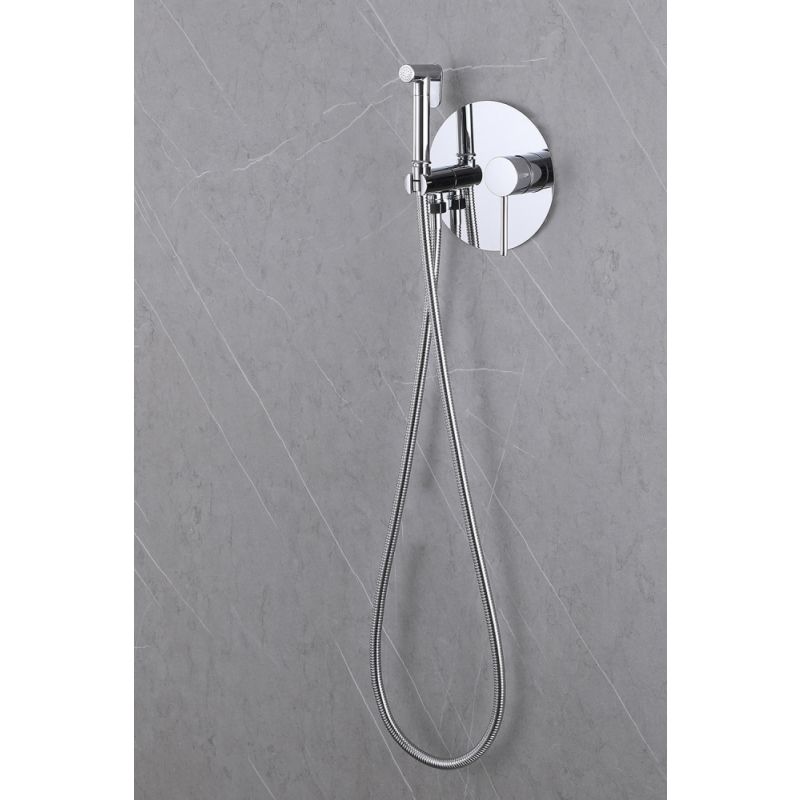 Гигиенический душ со смесителем Abber Emotion AF8826G Золото матовое