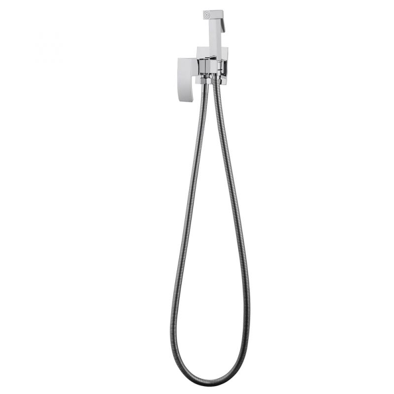 Гигиенический душ со смесителем Abber Wasserfall AF8625 Хром