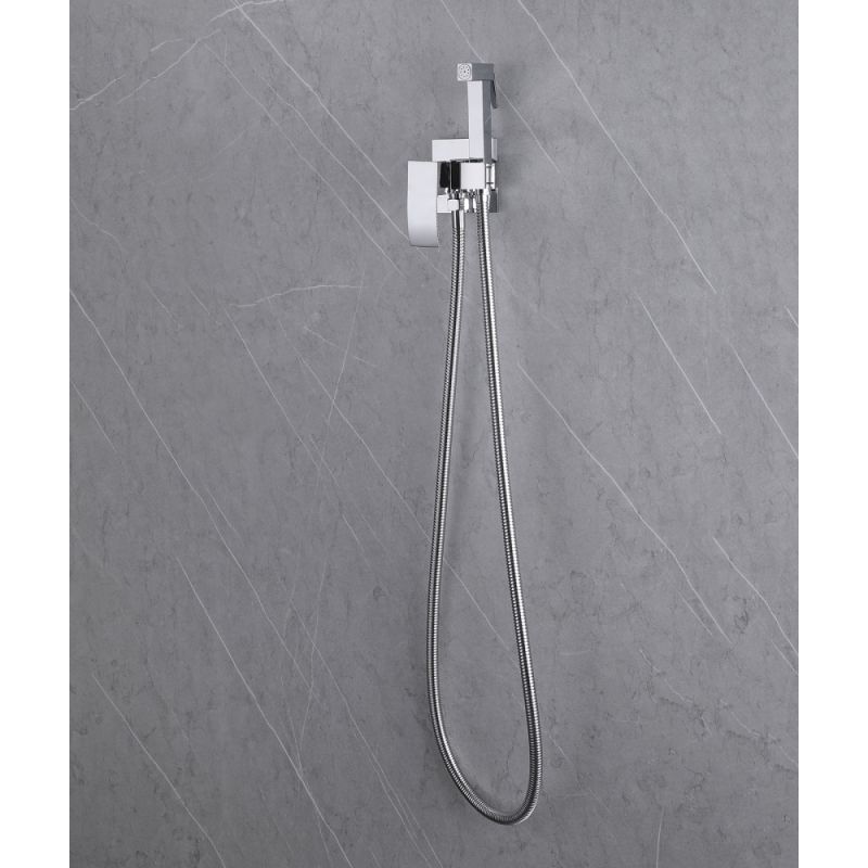 Гигиенический душ со смесителем Abber Wasserfall AF8625 Хром