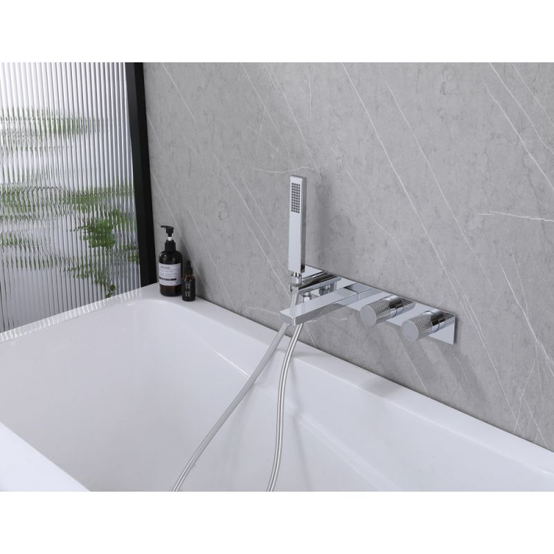 Смеситель ABBER Rund AF8730 для ванны скрытого монтажа, хром