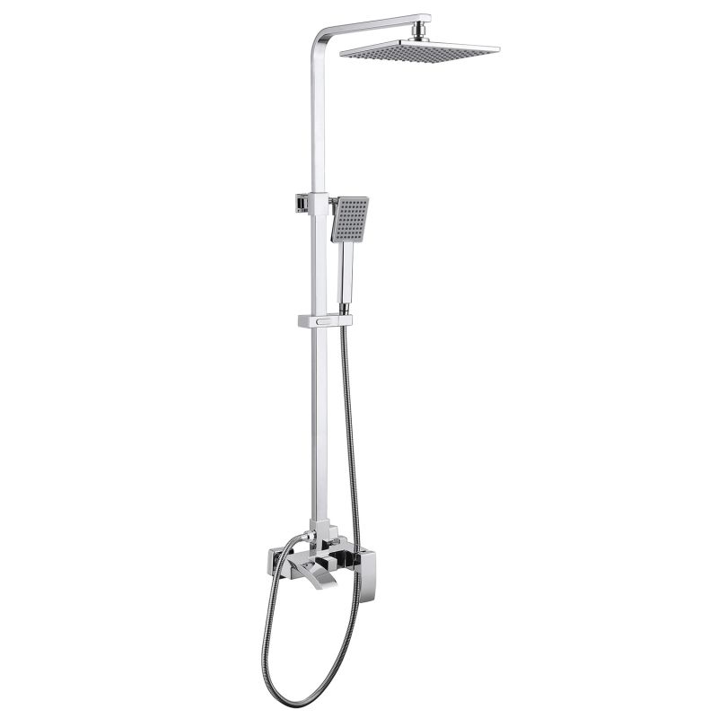 Душевая стойка ABBER Wasserfall AF8616 с изливом, хром Душевая стойка ABBER Wasserfall AF8616 с изливом, хром