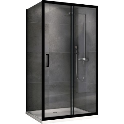 Душевой уголок ABBER Schwarzer Diamant AG30140B-S60B