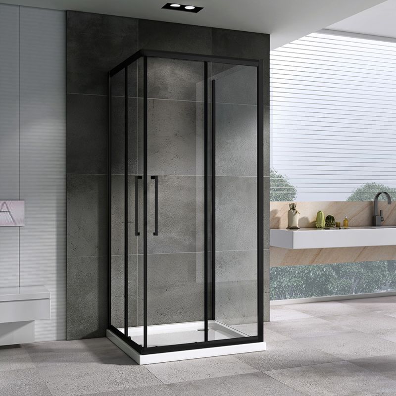 Душевой уголок ABBER Schwarzer Diamant AG02100BH-S100B