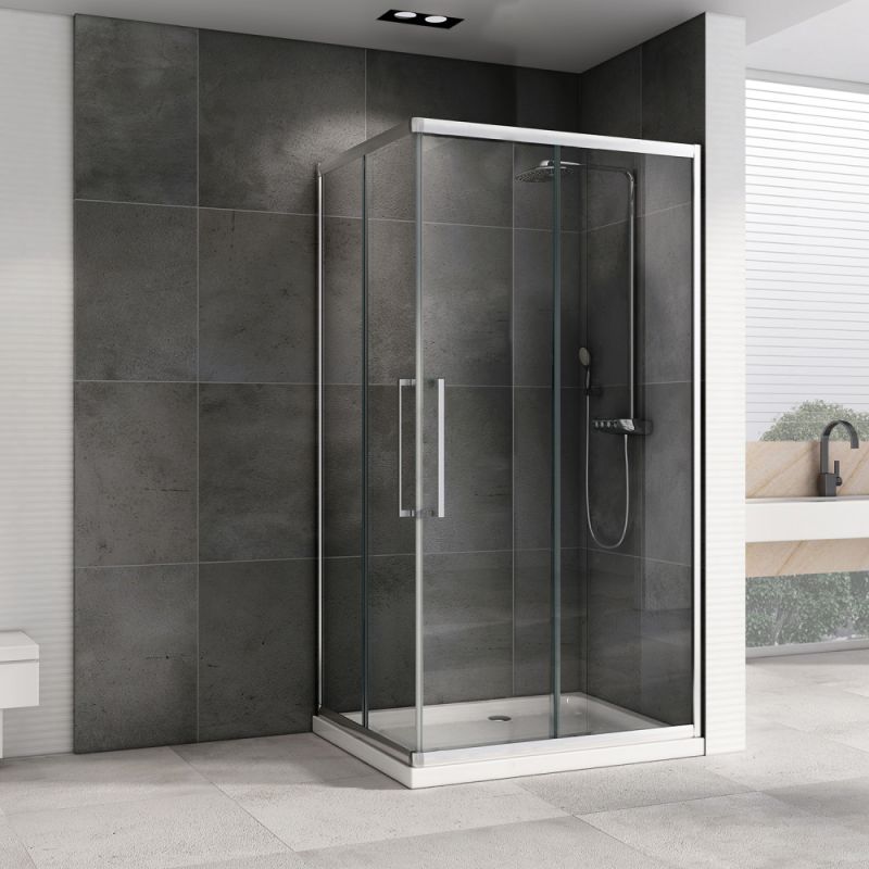 Душевой уголок ABBER Schwarzer Diamant AG02128H