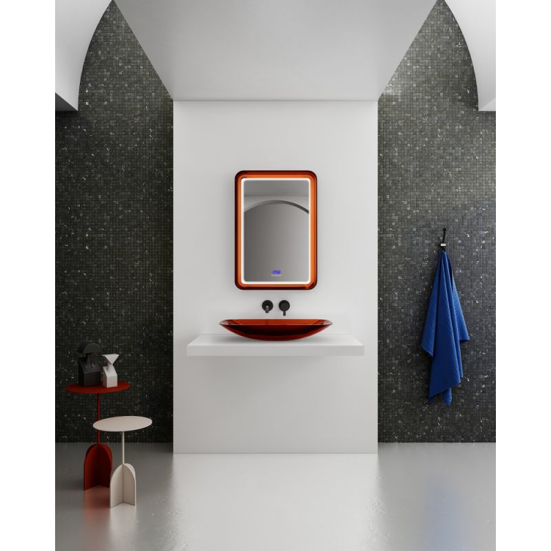 Зеркало для ванной ABBER Kristall AT6701Opal с подсветкой