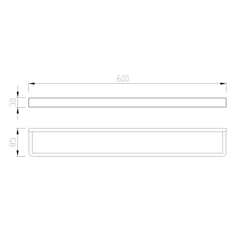 Полотенцедержатель ABBER Westen AA1755 хром