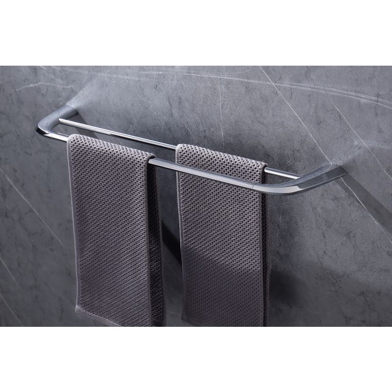 Полотенцедержатель двойной ABBER Nord AA1553 хром