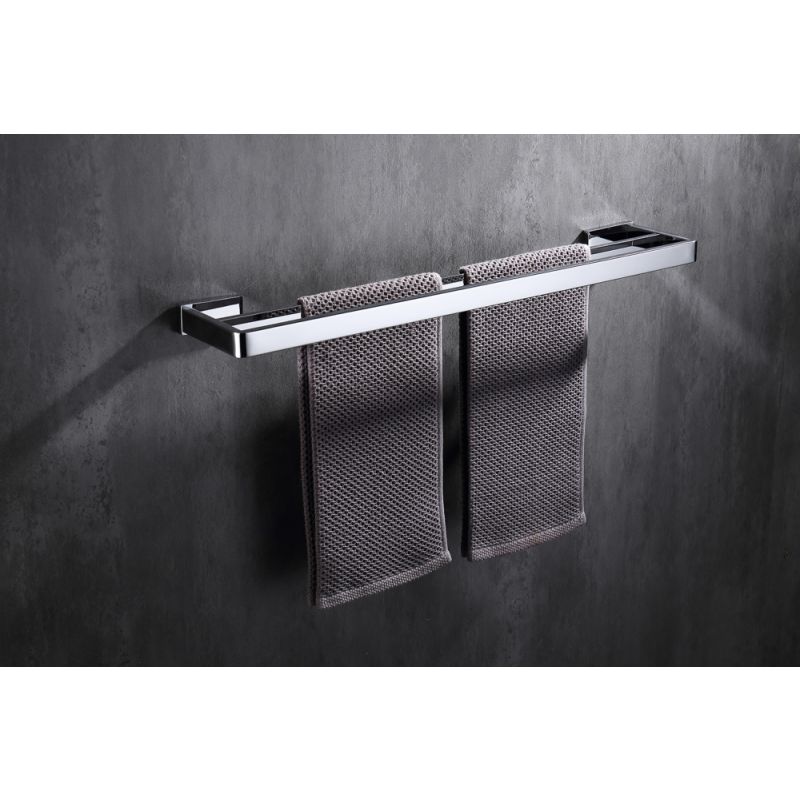 Полотенцедержатель двойной ABBER Westen AA1757 хром