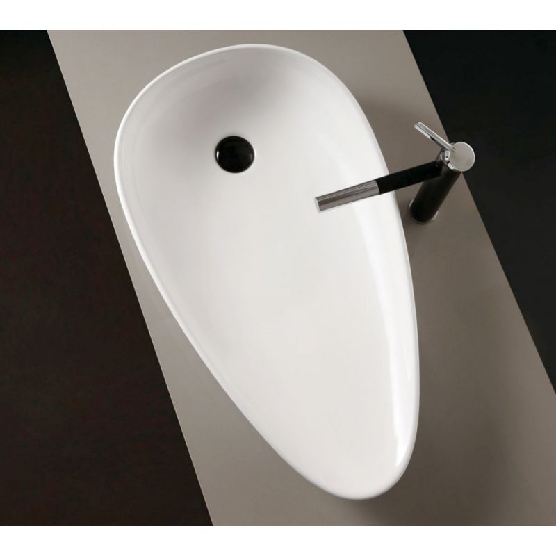 Раковина накладная ABBER Bequem AC2117MW белая матовая