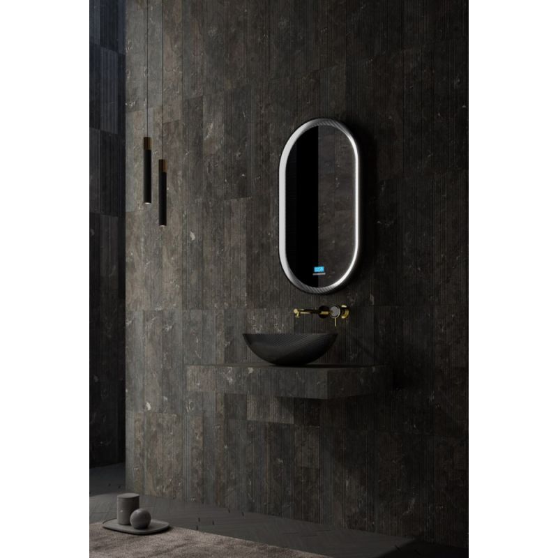 Раковина накладная карбоновая ABBER Karbon AK2042 черная