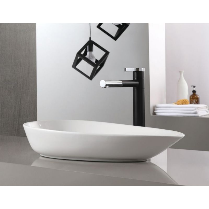 Раковина накладная ABBER Bequem AC2117 белая