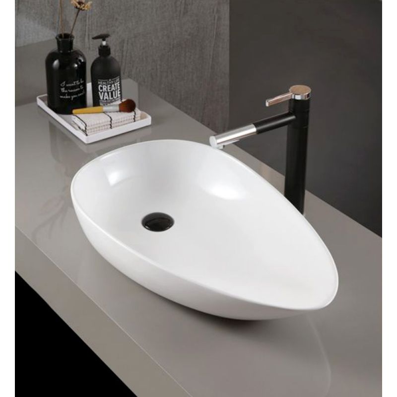 Раковина накладная ABBER Bequem AC2117 белая