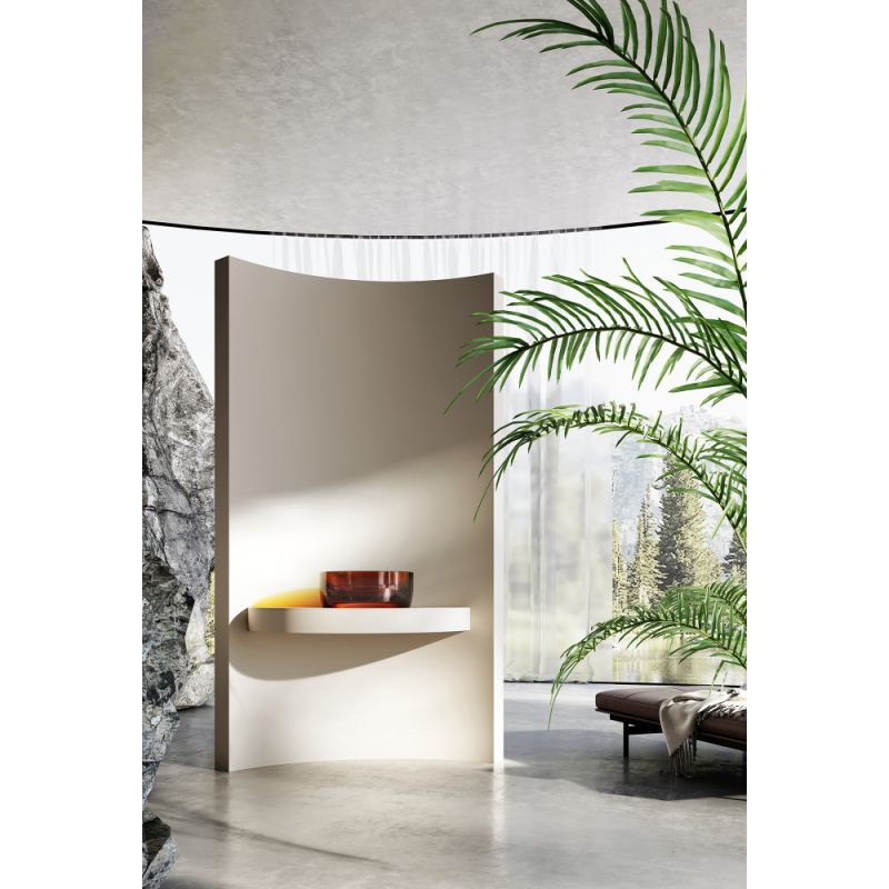 Раковина накладная прозрачная ABBER Kristall AT2804Opal