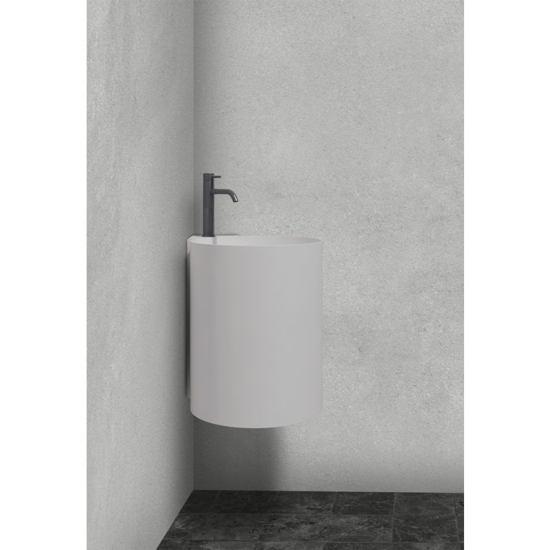 Раковина подвесная ABBER Stein AS2625 белая матовая