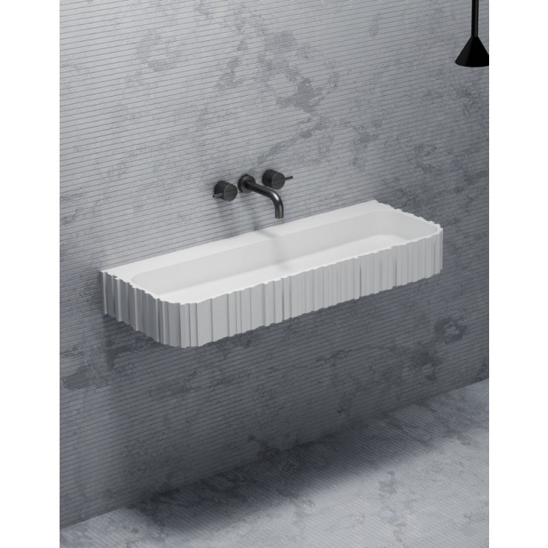 Раковина подвесная ABBER Stein AS2652-0.8 белая матовая