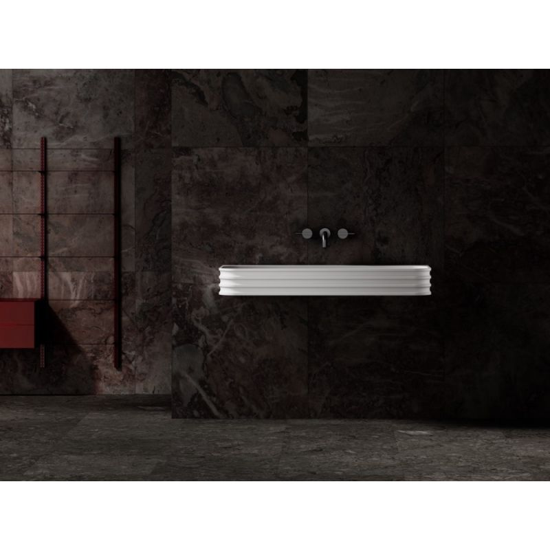 Раковина подвесная ABBER Stein AS2651-0.8 белая матовая