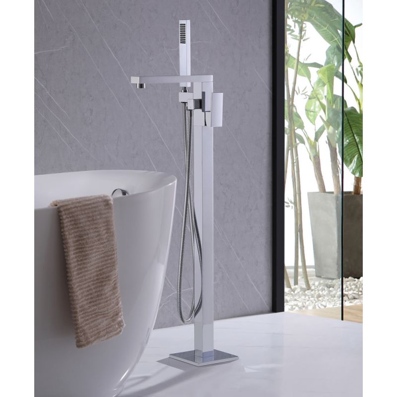 Смеситель ABBER Daheim AF8215 напольный, хром