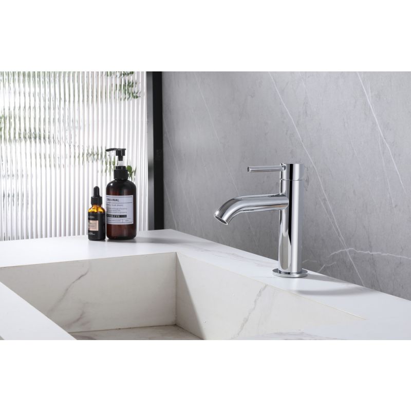 Смеситель ABBER Wasser Kreis AF8110 для раковины, хром