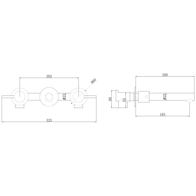 Смеситель ABBER Emotion AF88121RG скрытого монтажа для раковины, розовое золото