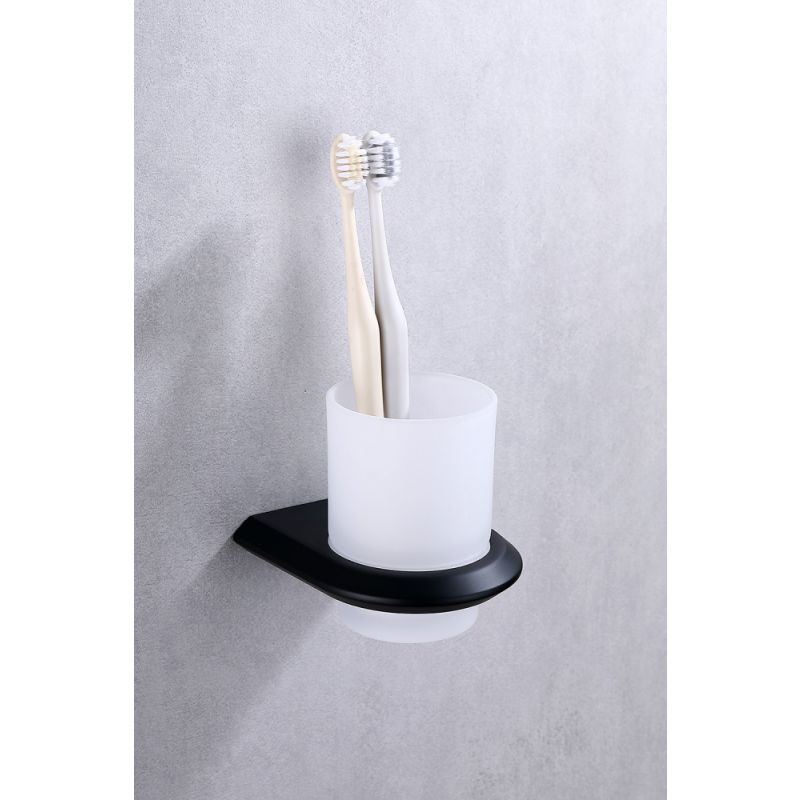 Стакан для зубных щеток ABBER Nord AA1556B черный матовый