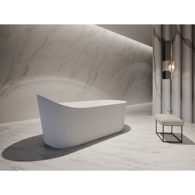 Акриловая ванна ABBER AB9445MW белая матовая