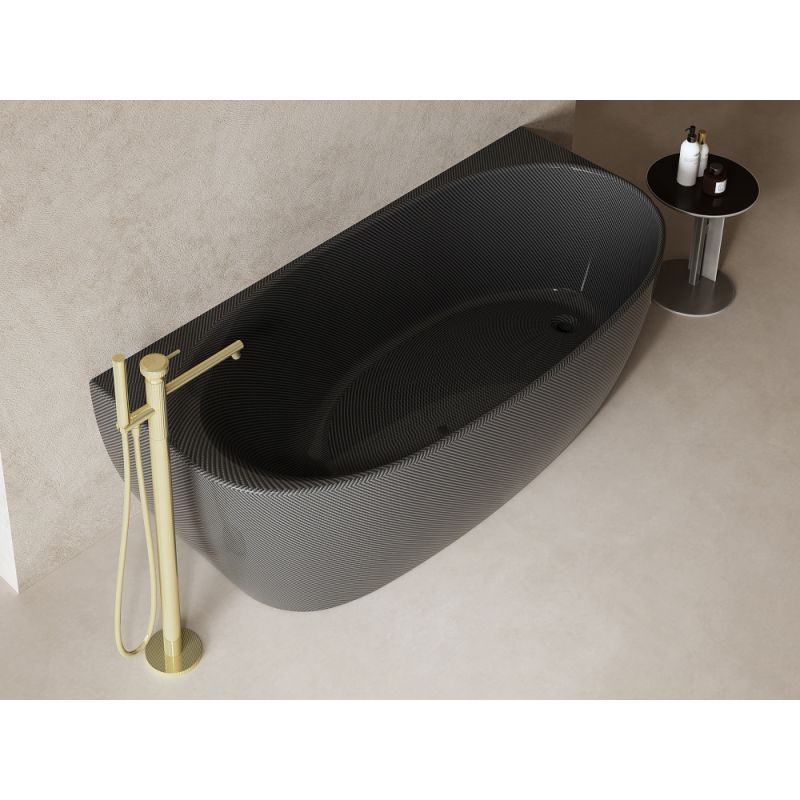 Карбоновая ванна ABBER Karbon AK9004 черная