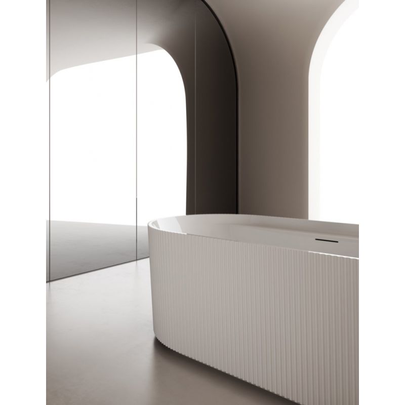 Акриловая ванна ABBER AB9444MW белая матовая