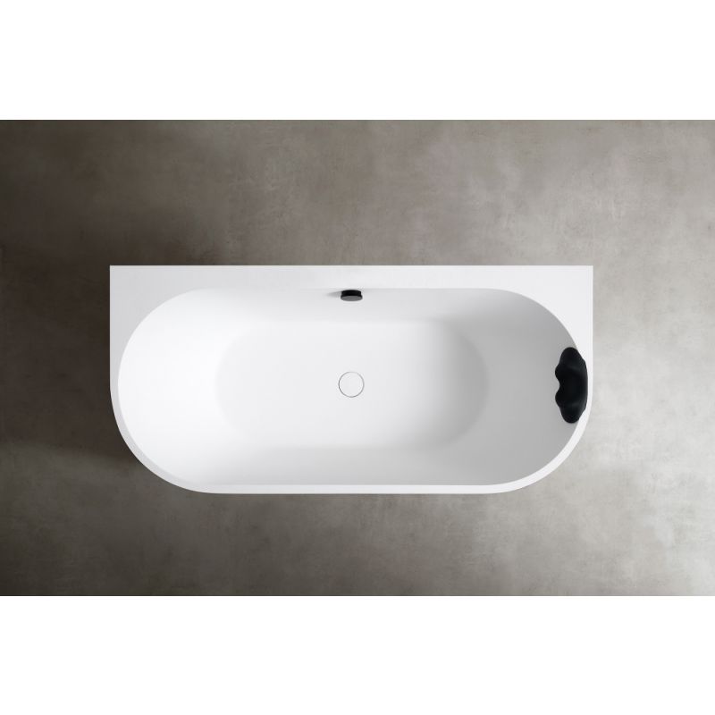 Ванна из искусственного камня ABBER Leipzig AM9916 белая матовая