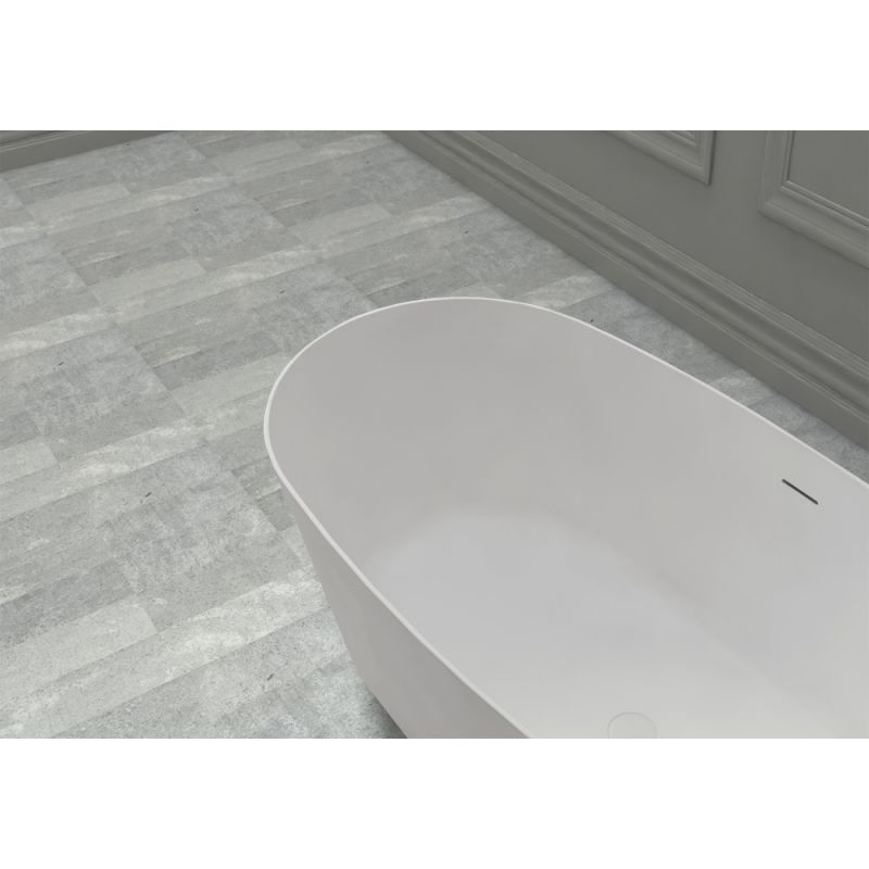 Ванна из искусственного камня ABBER Stein AS9606 белая матовая