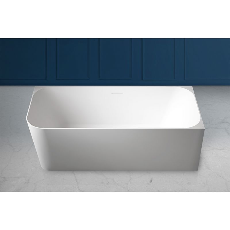 Ванна из искусственного камня ABBER Stein AS9621-1.7 R белая матовая