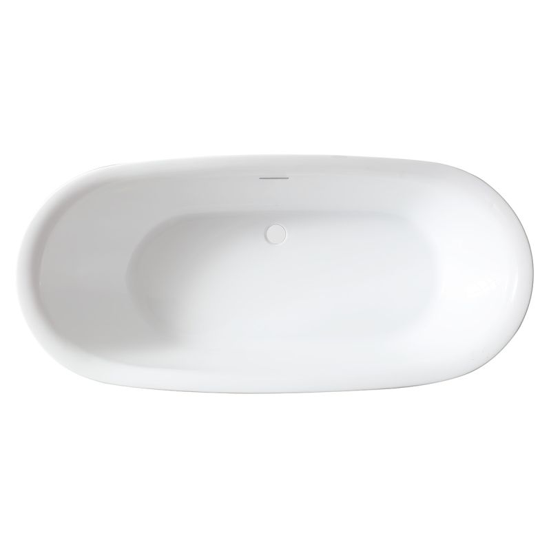 Акриловая ванна ABBER AB9205 белая