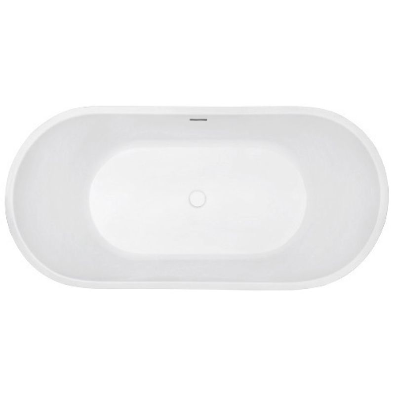 Акриловая ванна ABBER AB9209MB черная матовая